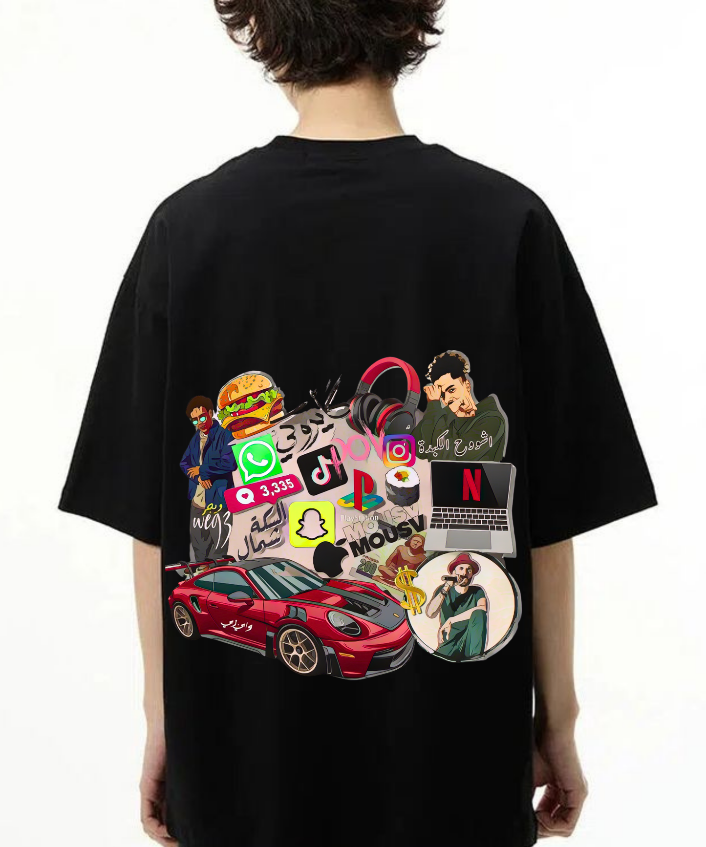 GEN-Z BLACK TEE