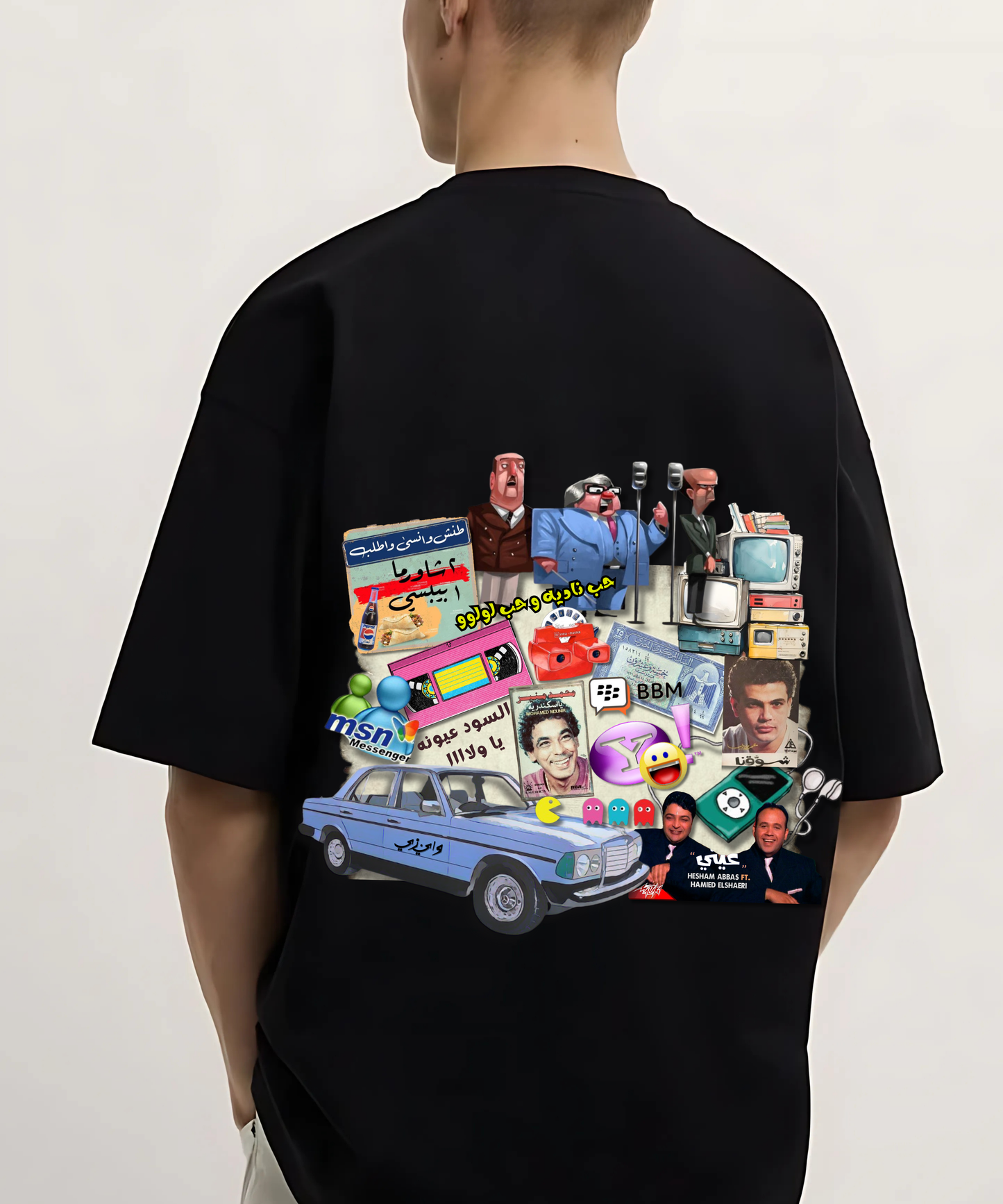 "GEN-Y" BLACK TEE