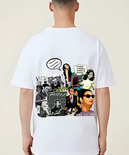 SH2LEBHA WHITE TEE