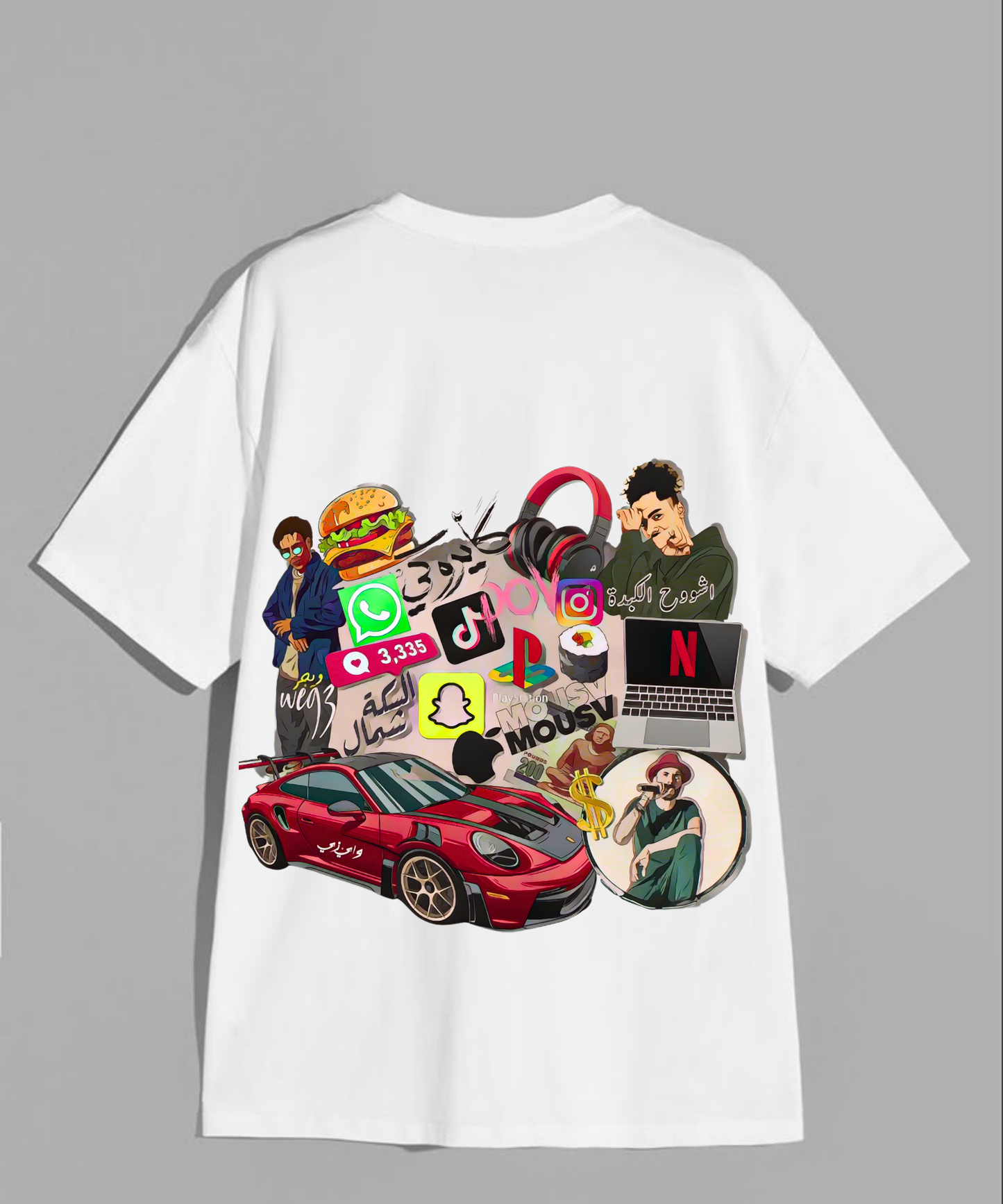 GEN-Z WHITE TEE