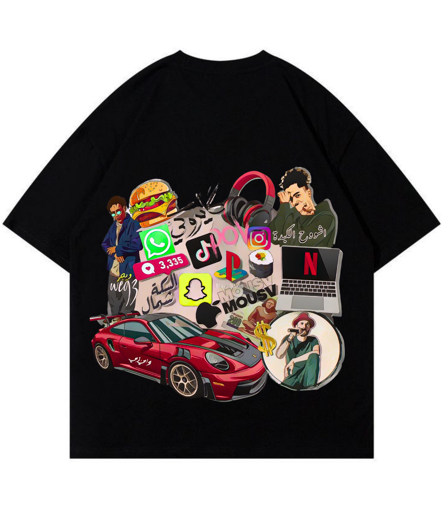 GEN-Z BLACK TEE
