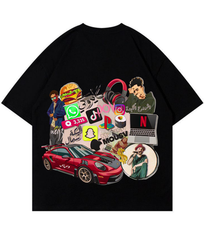GEN-Z BLACK TEE