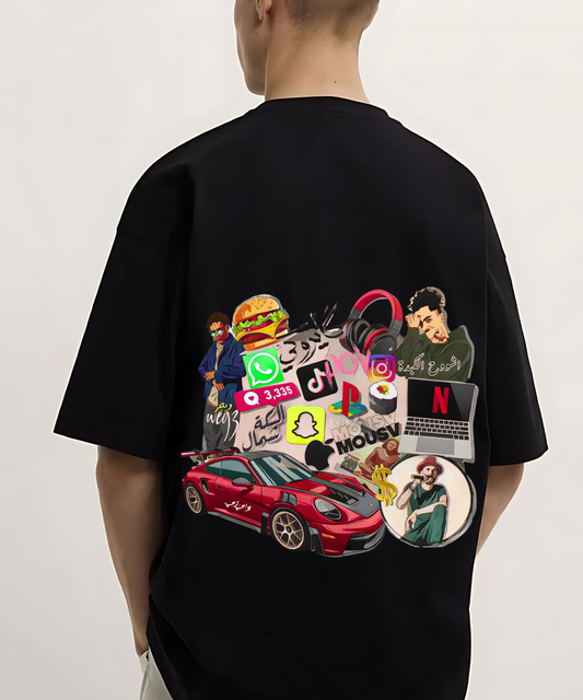 GEN-Z BLACK TEE